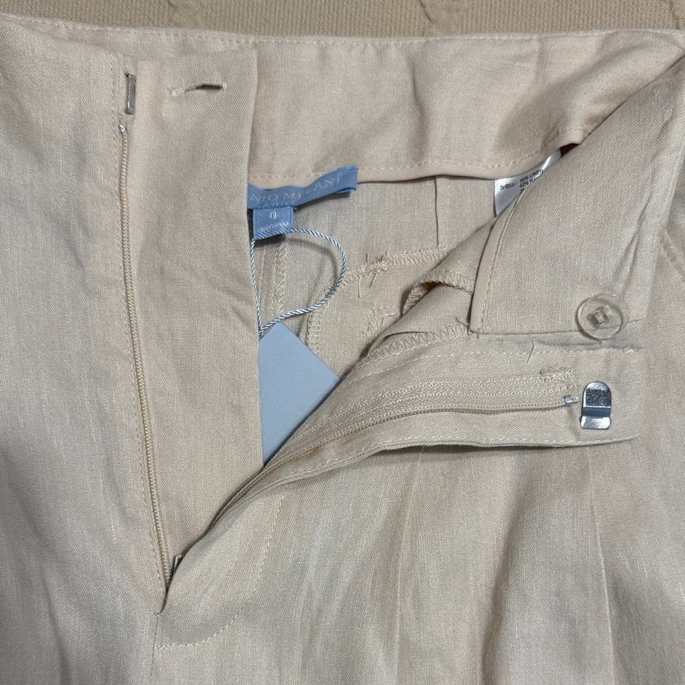 ANTONIO MELANI Melinda Linen Wide Leg Pants - Picture 5 of 8